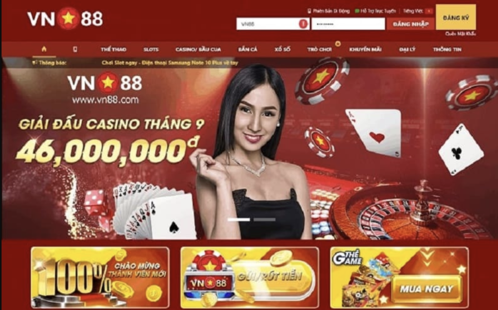 Vn88 - Casino trực tuyến uy tín